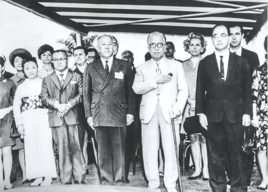 Inauguração do campo de golfe